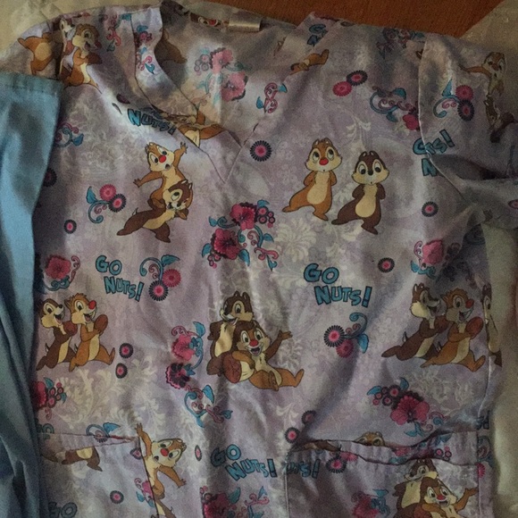 Small scrub top and bottom - Picture 2 of 3